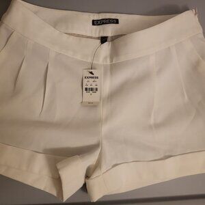 Express White Shorts